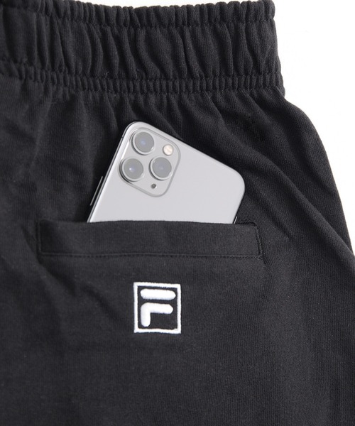 FILA（フィラ）の「【FILA/フィラ】ロゴプリント 裏毛 ショートパンツ/ルームウェア（その他パンツ・メンズ・ブラック/ネイビー/グレー・M/L）」の8枚目の写真
