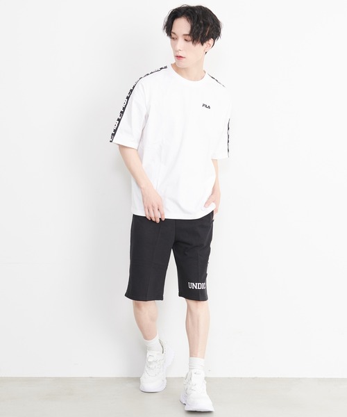 FILA（フィラ）の「【FILA/フィラ】ロゴプリント 裏毛 ショートパンツ/ルームウェア（その他パンツ・メンズ・ブラック/ネイビー/グレー・M/L）」の19枚目の写真