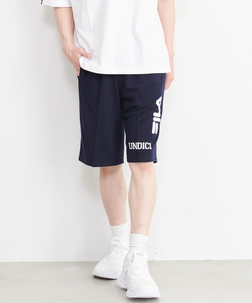 FILA（フィラ）の「【FILA/フィラ】ロゴプリント 裏毛 ショートパンツ/ルームウェア（その他パンツ・メンズ・ブラック/ネイビー/グレー・M/L）」の12枚目の写真