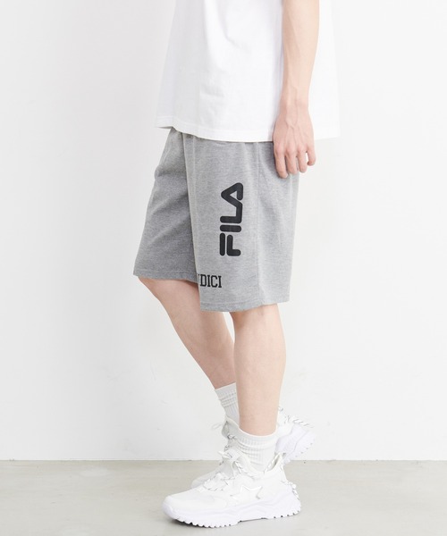 FILA（フィラ）の「【FILA/フィラ】ロゴプリント 裏毛 ショートパンツ/ルームウェア（その他パンツ・メンズ・ブラック/ネイビー/グレー・M/L）」の17枚目の写真