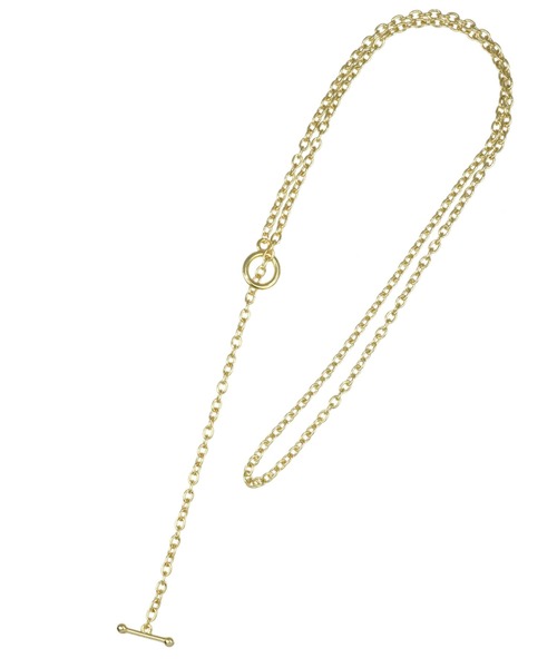 blackdia ocean（ブラックダイヤオーシャン）の「blackdia ocean マンテルロングチェーンネックレス（ネックレス・レディース・シルバー/ゴールド・FREE）」の7枚目の写真