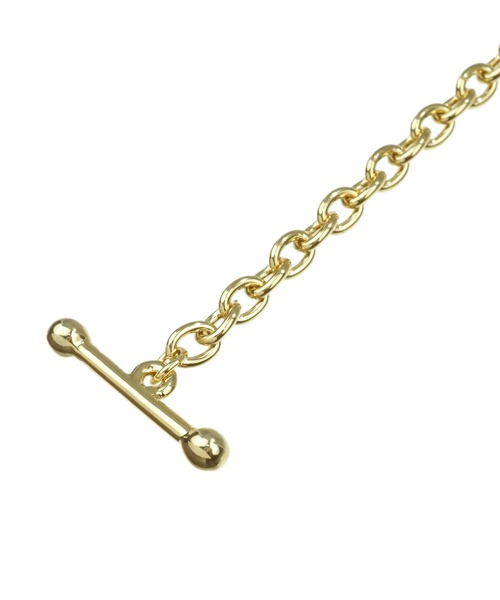 blackdia ocean（ブラックダイヤオーシャン）の「blackdia ocean マンテルロングチェーンネックレス（ネックレス・レディース・シルバー/ゴールド・FREE）」の4枚目の写真