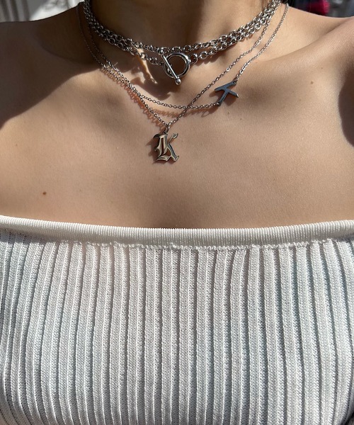 blackdia ocean（ブラックダイヤオーシャン）の「blackdia ocean マンテルロングチェーンネックレス（ネックレス・レディース・シルバー/ゴールド・FREE）」の13枚目の写真