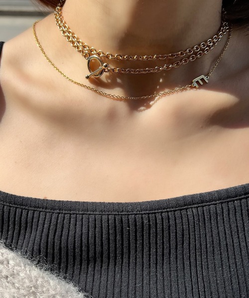 blackdia ocean（ブラックダイヤオーシャン）の「blackdia ocean マンテルロングチェーンネックレス（ネックレス・レディース・シルバー/ゴールド・FREE）」の15枚目の写真