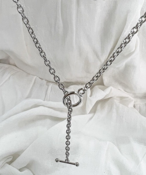 blackdia ocean（ブラックダイヤオーシャン）の「blackdia ocean マンテルロングチェーンネックレス（ネックレス・レディース・シルバー/ゴールド・FREE）」の17枚目の写真