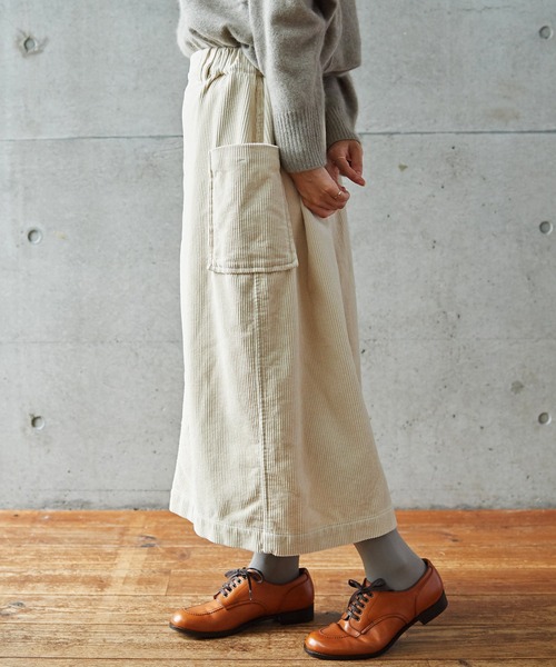 aimer le mieux（エメルミュー）の「aimer 8Wコール　タイトスカート（スカート・レディース・キナリ/ブラック・FREE）」の8枚目の写真