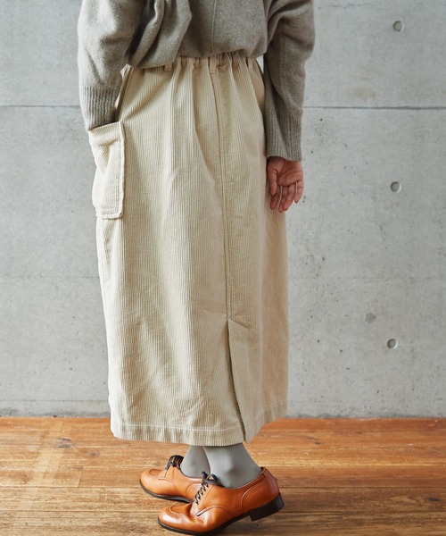 aimer le mieux（エメルミュー）の「aimer 8Wコール　タイトスカート（スカート・レディース・キナリ/ブラック・FREE）」の9枚目の写真