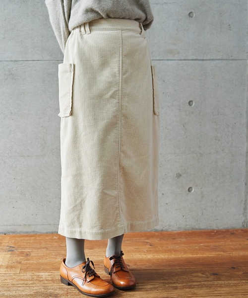 aimer le mieux（エメルミュー）の「aimer 8Wコール　タイトスカート（スカート・レディース・キナリ/ブラック・FREE）」の13枚目の写真