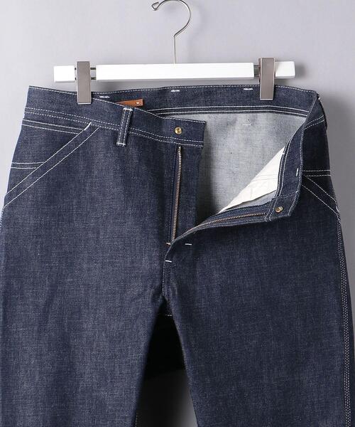 SCYE BASICS（サイベーシックス）の「＜SCYE BASICS（サイ ベーシックス）＞ストレート デニム（デニムパンツ・メンズ・ネイビー・31inch/30inch/29inch）」の3枚目の写真