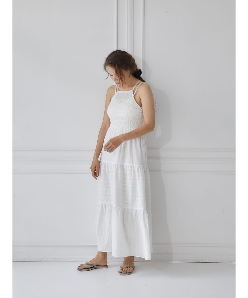 Ayla(アイラ)の「color beach sandal(サンダル・レディース・エメラルドブルー/ブラウン/クリーム/モカ/ライトイエロー・24/25/23)」の11枚目の写真