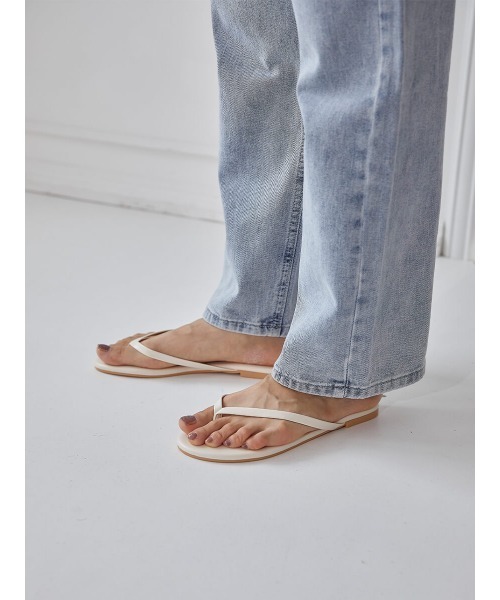 Ayla(アイラ)の「color beach sandal(サンダル・レディース・エメラルドブルー/ブラウン/クリーム/モカ/ライトイエロー・24/25/23)」の16枚目の写真