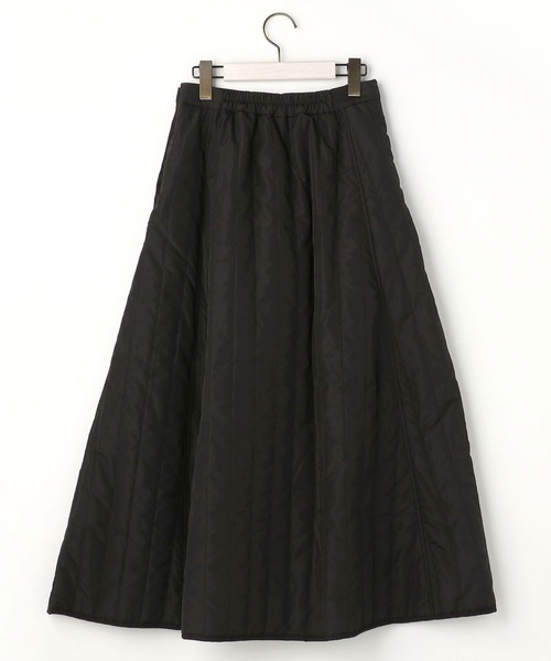 179/WG(イチナナキュウダブルジー)の「キルティングスカート(スカート・レディース・ブラック/オリーブ・MEDIUM)」の8枚目の写真