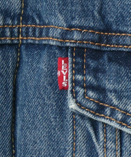 Levi's(リーバイス)の「Levi's/リーバイス TYPE 3 SHERPA TRUCKER/裏ボアフリース デニムジャケット/Gジャン(デニムジャケット・メンズ・ライトインディゴブルー/インディゴブルー・M/L)」の15枚目の写真