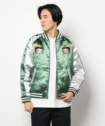 LOWBLOW KNUCKLE / ローブローナックル / BETTY BOOP / BOOP TOKYOリバーシブルスカジャン (M2)