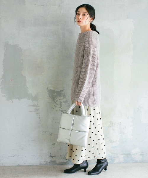 LEPSIM(レプシィム)の「ストレッチZIPブーツ 257635(ブーツ・レディース・ブラック/オフホワイト・MEDIUM/LARGE)」の3枚目の写真