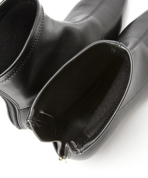 LEPSIM(レプシィム)の「ストレッチZIPブーツ 257635(ブーツ・レディース・ブラック/オフホワイト・MEDIUM/LARGE)」の5枚目の写真