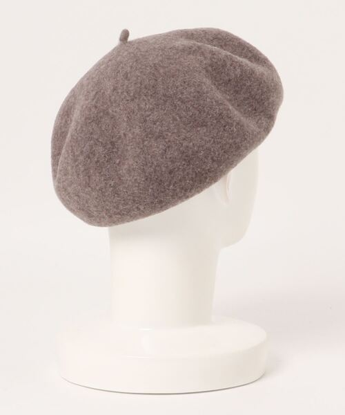 COLONY 2139（コロニートゥーワンスリーナイン）の「ウールベレー帽（ハンチング/ベレー帽・レディース・チャコールグレー/ブラック/ブラウン・FREE）」の4枚目の写真
