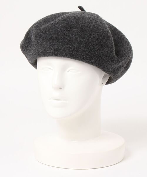 COLONY 2139（コロニートゥーワンスリーナイン）の「ウールベレー帽（ハンチング/ベレー帽・レディース・チャコールグレー/ブラック/ブラウン・FREE）」の7枚目の写真