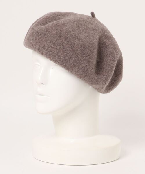 COLONY 2139（コロニートゥーワンスリーナイン）の「ウールベレー帽（ハンチング/ベレー帽・レディース・チャコールグレー/ブラック/ブラウン・FREE）」の5枚目の写真