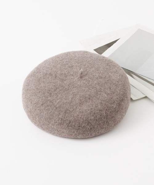 COLONY 2139（コロニートゥーワンスリーナイン）の「ウールベレー帽（ハンチング/ベレー帽・レディース・チャコールグレー/ブラック/ブラウン・FREE）」の13枚目の写真