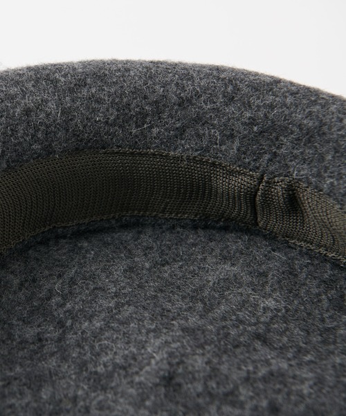 COLONY 2139（コロニートゥーワンスリーナイン）の「ウールベレー帽（ハンチング/ベレー帽・レディース・チャコールグレー/ブラック/ブラウン・FREE）」の8枚目の写真