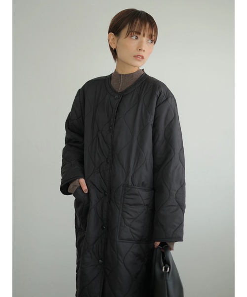 rem closet（レムクローゼット）の「【RUSSELL×rem】キルティングコート（その他アウター・レディース・ブラック/オリーブ・SMALL）」の19枚目の写真