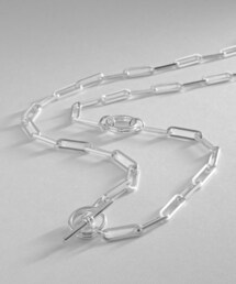 COCOSHNIK | シルバー リンクチェーン 2WAYマンテルネックレス(ネックレス)