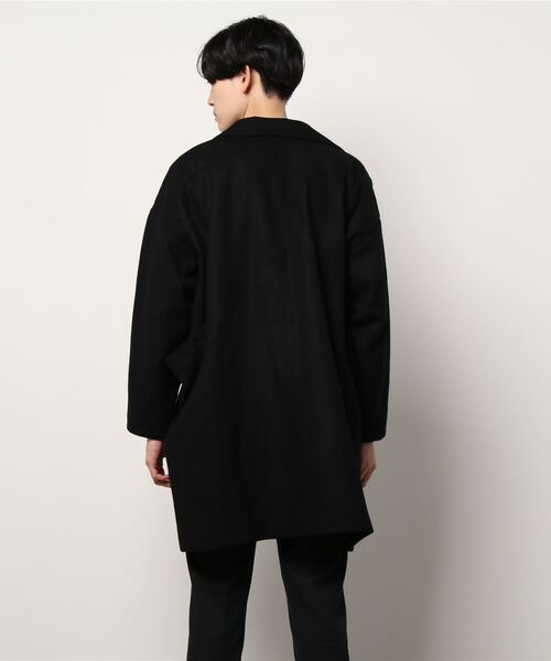 BASISBROEK（バシスブルック）の「BASISBROEK バシスブルック / EGGS セットアップボリュームビッグシルエットテーラードジャケット ステンカラーコート / BJ-10（テーラードジャケット・メンズ・ブラック/ブラウン・2）」の11枚目の写真