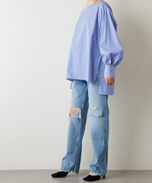 Re Done(リダン)の「【RE/DONE】90S COMFY デニム(デニムパンツ・レディース・ブルー・26/27)」の4枚目の写真