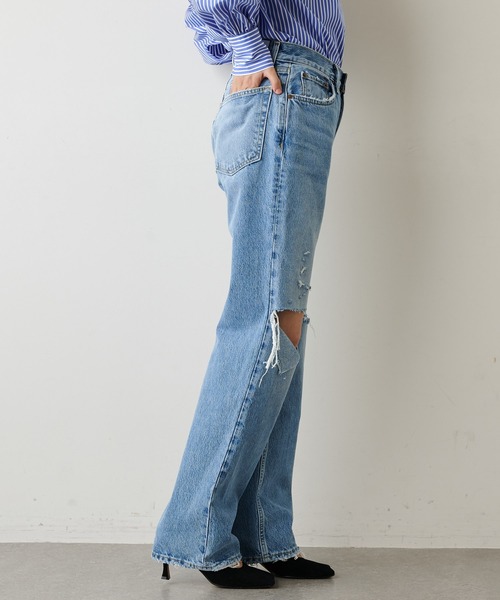Re Done(リダン)の「【RE/DONE】90S COMFY デニム(デニムパンツ・レディース・ブルー・26/27)」の10枚目の写真
