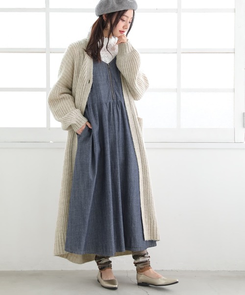 osharewalker（オシャレウォーカー）の「【廃盤】『総柄プリントレギンス』（レギンス/スパッツ・レディース・ブラウン/グレイッシュブルー・1/2）」の19枚目の写真