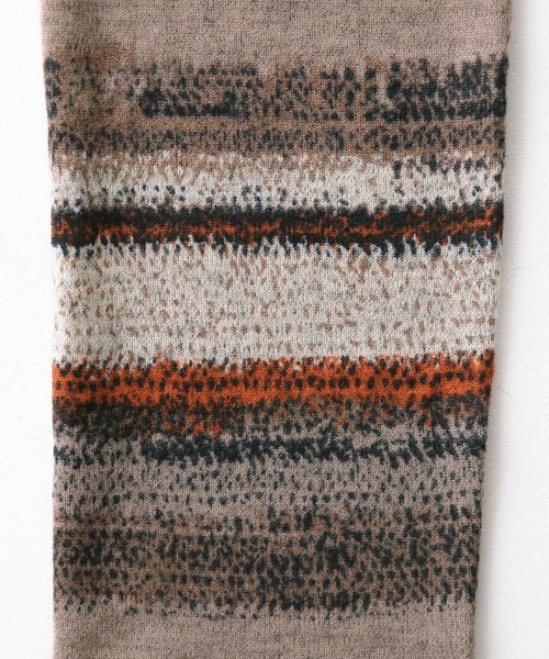 osharewalker（オシャレウォーカー）の「【廃盤】『総柄プリントレギンス』（レギンス/スパッツ・レディース・ブラウン/グレイッシュブルー・1/2）」の4枚目の写真