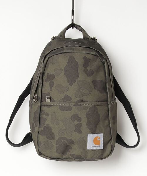 Carhartt（カーハート）の「carhartt　ミニバックパック（バックパック/リュック・メンズ・ブラック/ブラウン/グレー/オレンジ/グリーン/グリーン系カモフラージュ/グリーン系その他/ワイン・FREE）」の8枚目の写真