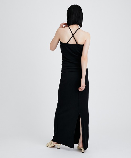 MILLER（ミラー）の「【Miller for ADAM ET ROPE'】別注Cup付Camisole（キャミソール・レディース・ブラック/グリーン/オレンジ・FREE）」の5枚目の写真