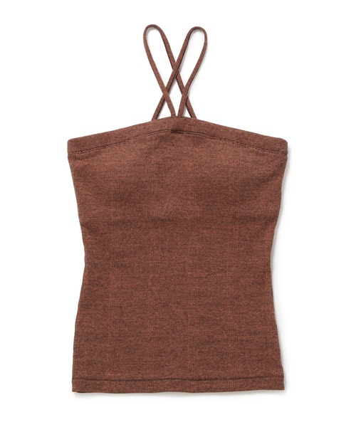 MILLER（ミラー）の「【Miller for ADAM ET ROPE'】別注Cup付Camisole（キャミソール・レディース・ブラック/グリーン/オレンジ・FREE）」の22枚目の写真