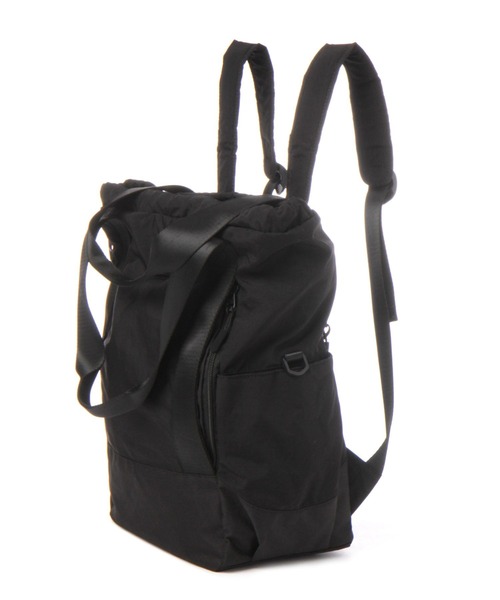 BAYFLOW（ベイフロー）の「[軽量!大容量♪ペットボトルホルダー付き]プレートライトデイパック（バックパック/リュック・レディース・ブラック/グレー・FREE）」の22枚目の写真