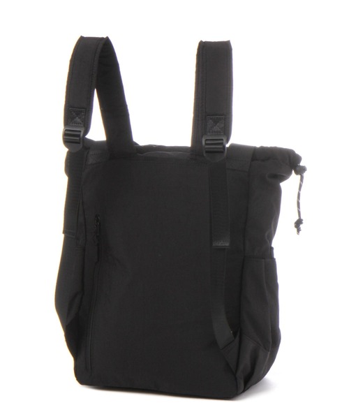 BAYFLOW（ベイフロー）の「[軽量!大容量♪ペットボトルホルダー付き]プレートライトデイパック（バックパック/リュック・レディース・ブラック/グレー・FREE）」の21枚目の写真