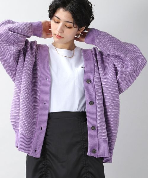 ワッフルbigカーディガン Tシャツ カットソー Rageblue レイジブルー のファッション通販 Zozotown