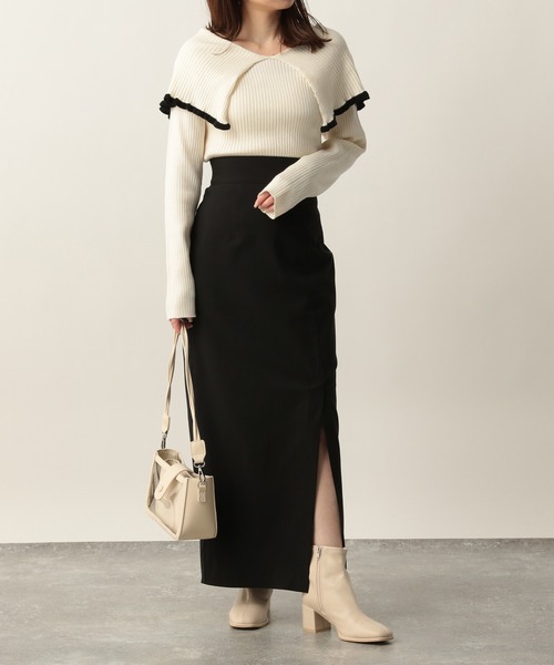 Heather（ヘザー）の「BIG襟ピタニット 271097（ニット/セーター