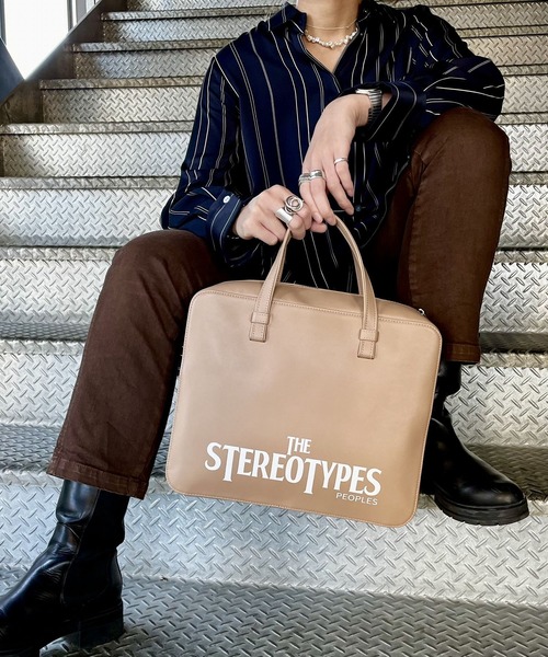 intoxic.（イントキシック）の「【intoxic.】イディオット（トートバッグ・レディース・ブラック/ホワイト/ベージュ系その他・FREE）」の3枚目の写真