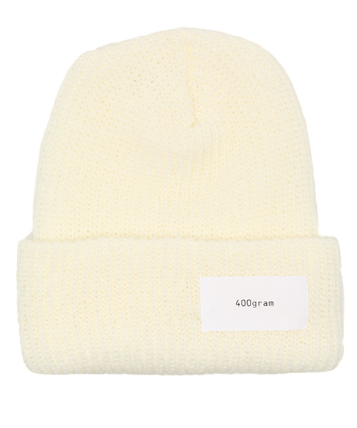 CIAOPANIC（チャオパニック）の「【Ciaopanic】SolidKnitCap（ニットキャップ/ビーニー・レディース・ブラック/グレー/ホワイト/ダークグレー/ボルドー/ネイビー・FREE）」の2枚目の写真