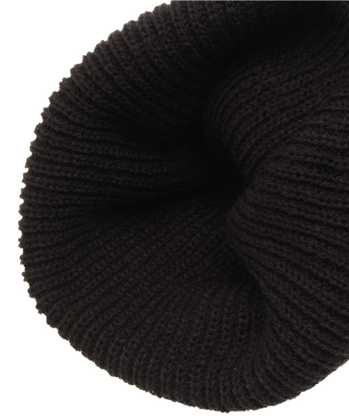 CIAOPANIC（チャオパニック）の「【Ciaopanic】SolidKnitCap（ニットキャップ/ビーニー・レディース・ブラック/グレー/ホワイト/ダークグレー/ボルドー/ネイビー・FREE）」の10枚目の写真