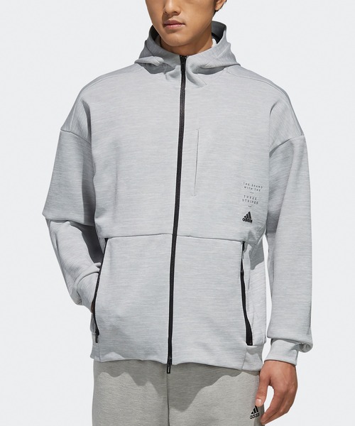 ブランド古着 ジップアップパーカー パーカー Adidas アディダス のファッション通販 Zozoused