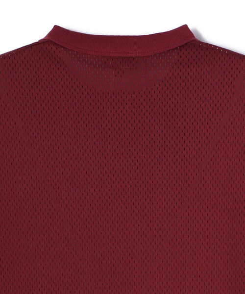schott(ショット)の「【WEB LIMITED】Schott/ショット/MESH MESH HENRYNECK T-SHIRT/メッシュ ヘンリーTシャツ(Tシャツ/カットソー・メンズ・ブラック/ダークグリーン/その他/バーガンディー・MEDIUM/LARGE/X-LARGE)」の20枚目の写真
