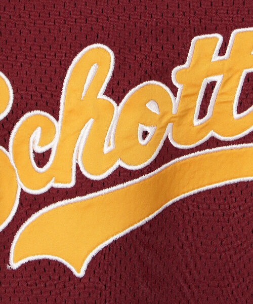 schott(ショット)の「【WEB LIMITED】Schott/ショット/MESH MESH HENRYNECK T-SHIRT/メッシュ ヘンリーTシャツ(Tシャツ/カットソー・メンズ・ブラック/ダークグリーン/その他/バーガンディー・MEDIUM/LARGE/X-LARGE)」の21枚目の写真
