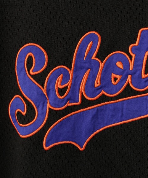 schott(ショット)の「【WEB LIMITED】Schott/ショット/MESH MESH HENRYNECK T-SHIRT/メッシュ ヘンリーTシャツ(Tシャツ/カットソー・メンズ・ブラック/ダークグリーン/その他/バーガンディー・MEDIUM/LARGE/X-LARGE)」の13枚目の写真