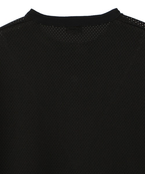 schott(ショット)の「【WEB LIMITED】Schott/ショット/MESH MESH HENRYNECK T-SHIRT/メッシュ ヘンリーTシャツ(Tシャツ/カットソー・メンズ・ブラック/ダークグリーン/その他/バーガンディー・MEDIUM/LARGE/X-LARGE)」の11枚目の写真