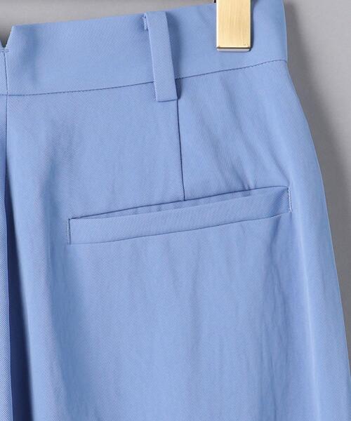 UNITED ARROWS（ユナイテッドアローズ）の「＜UNITED ARROWS＞TA ツイル タック テーパードパンツ W（その他パンツ・レディース・ライトブルー/ブラック/ナチュラル・40/38/36/34）」の21枚目の写真