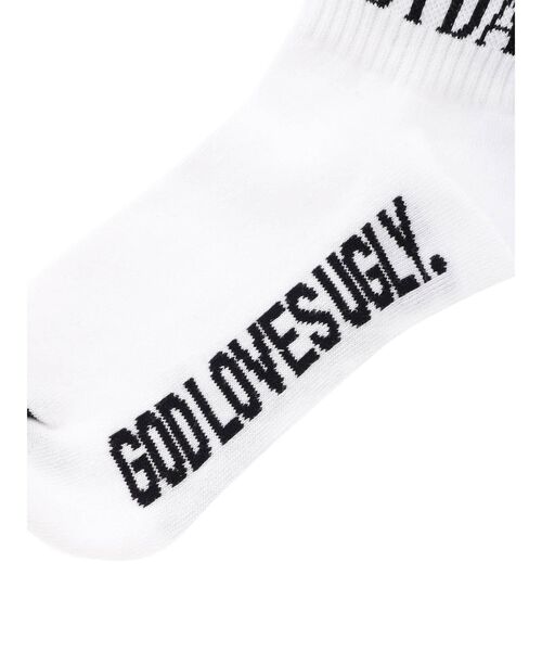 GYDA（ジェイダ）の「GYDA ソックス(靴下)（ソックス/靴下・レディース・オフホワイト/ブラック・FREE）」の20枚目の写真