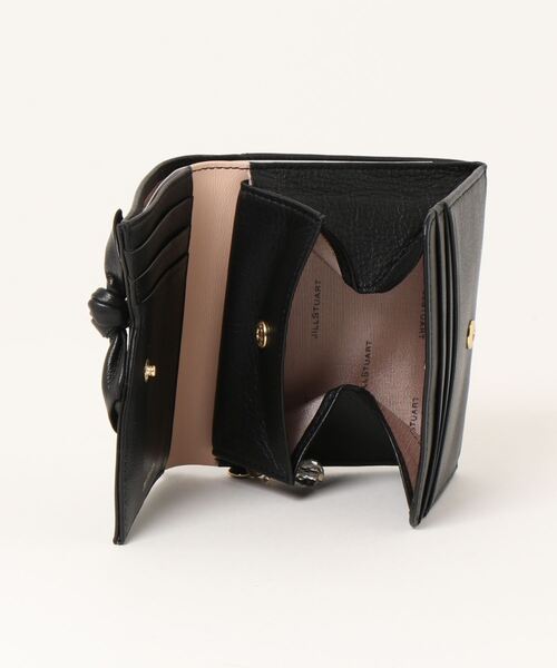 【JILL STUART（ジルスチュアート）】二つ折り財布（ブラック） JILL STUART 【正規販売店】JILL エンジェル BOX折り財布 ［ジル